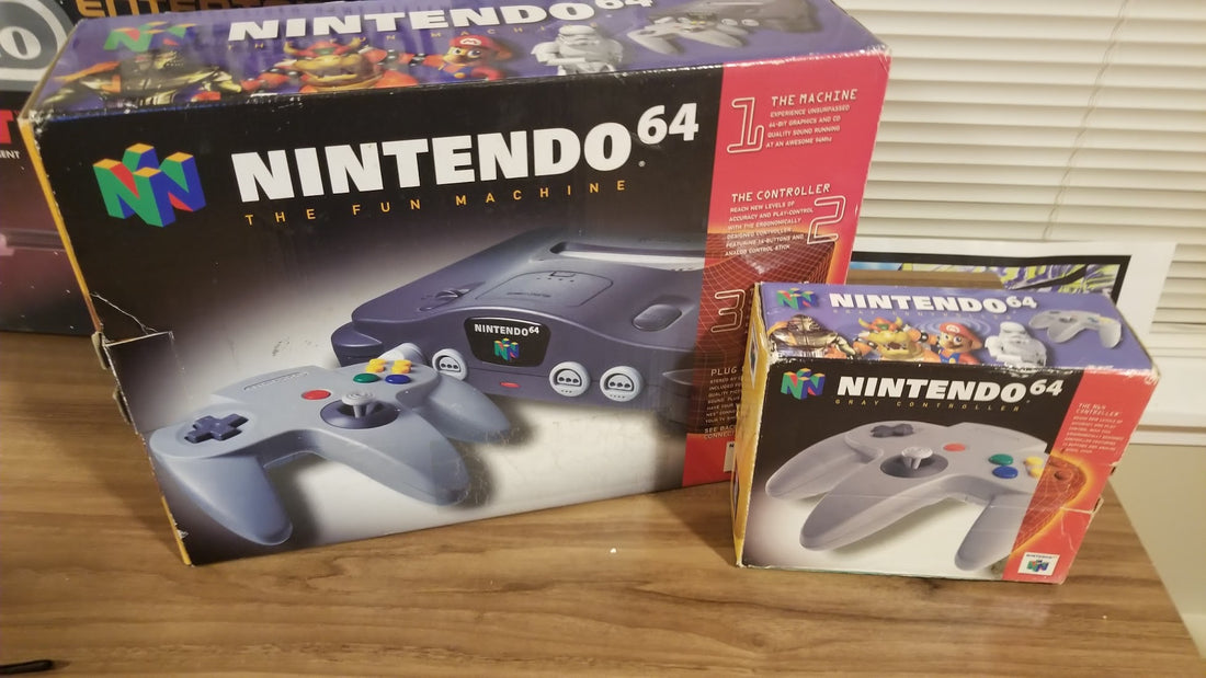 Video Games Consoles of 90s: N64